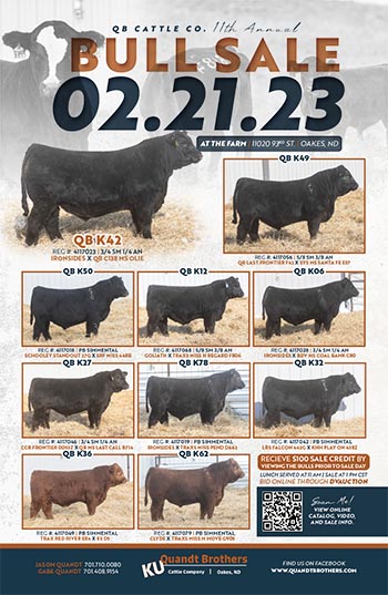 Quandt Brothers Cattle Company Annual Bull Sale
