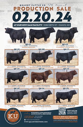 Quandt Brothers Cattle Company Annual Bull Sale